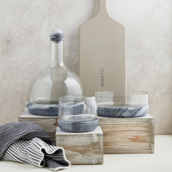 Grey Marble Small Bowl
