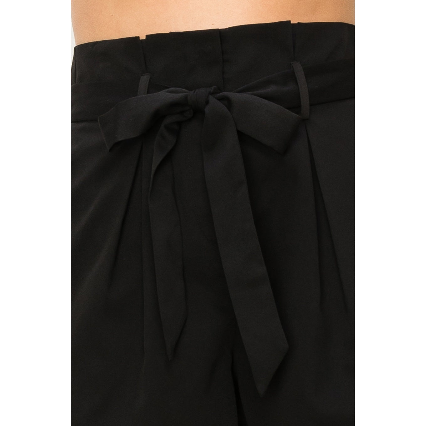 Class Act Black High-Waisted Short