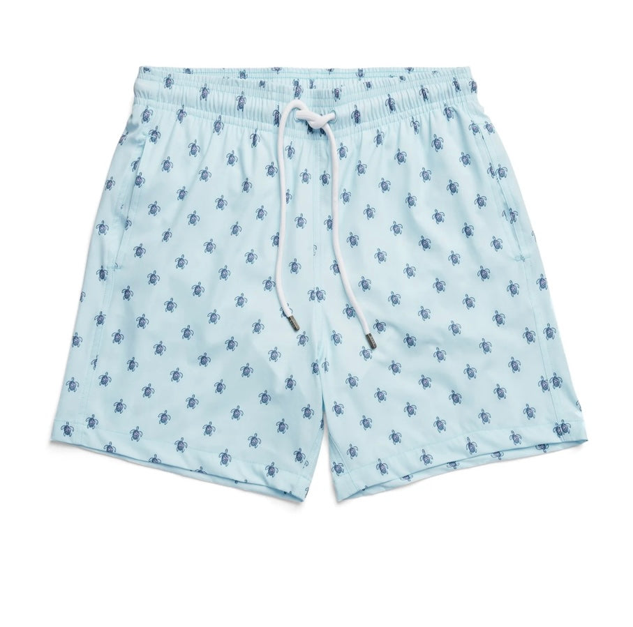 Light Blue Turtle Swim Short