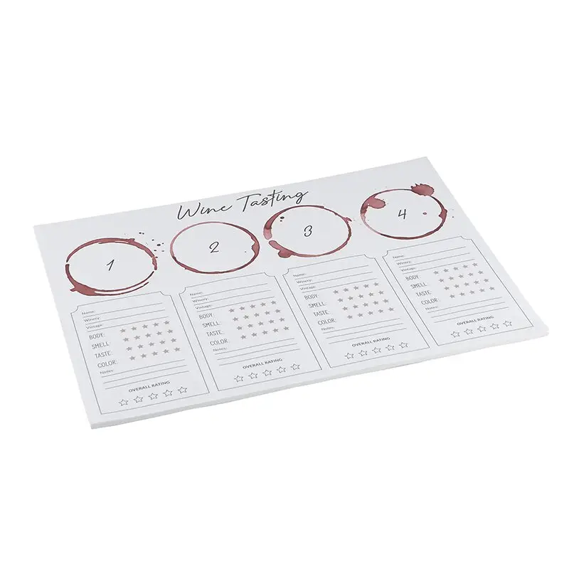 Wine Tasting Placemat Pack