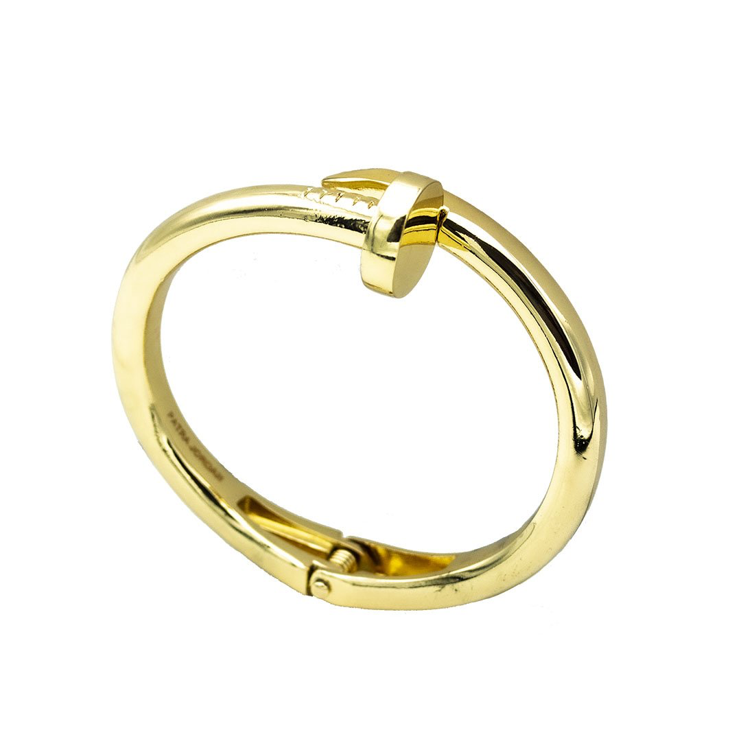 Nail Bender Gold Bracelet