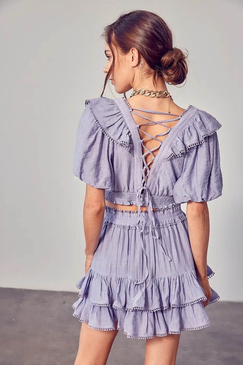 Endlessly Adored Lavender Top