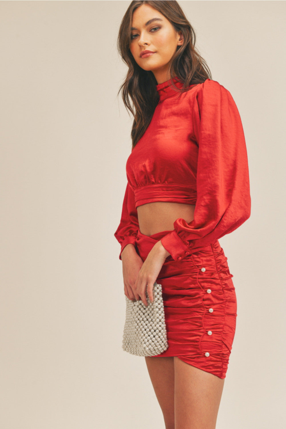 Holly Days Crop Top