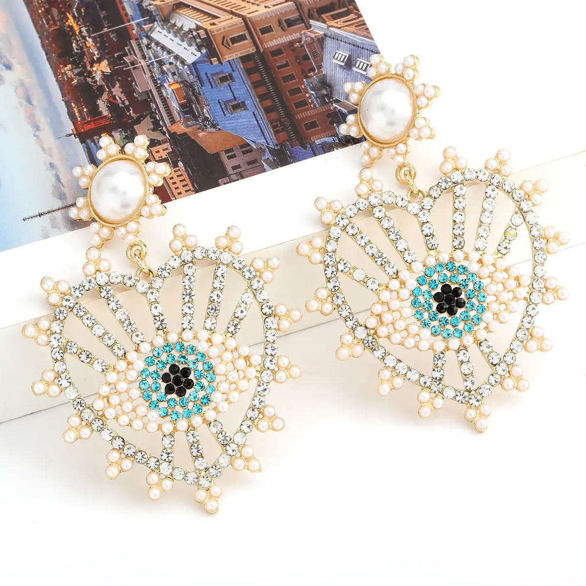 The Purest Heart Statement Earrings