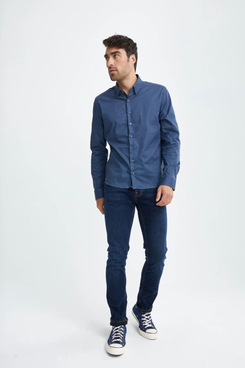 Navy Regal Performance Long Sleeve