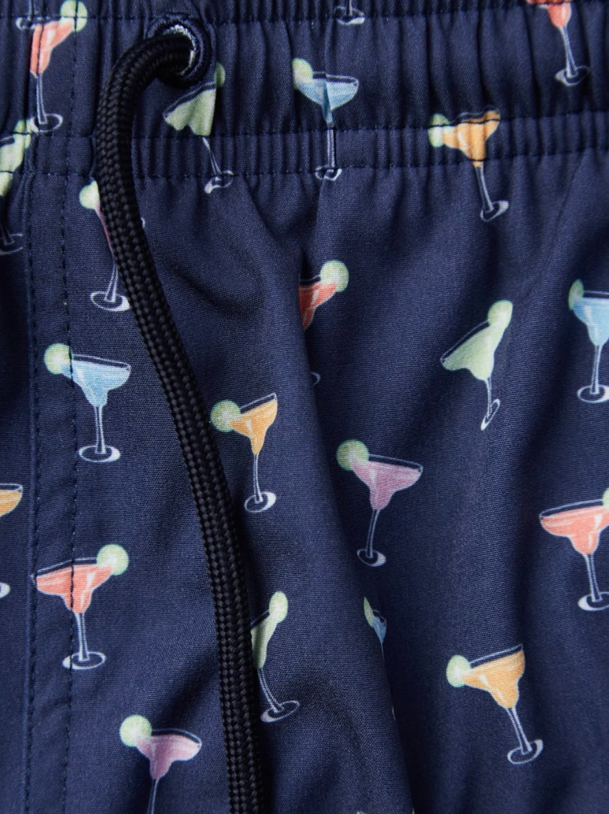 Margarita Time Navy Swim Short